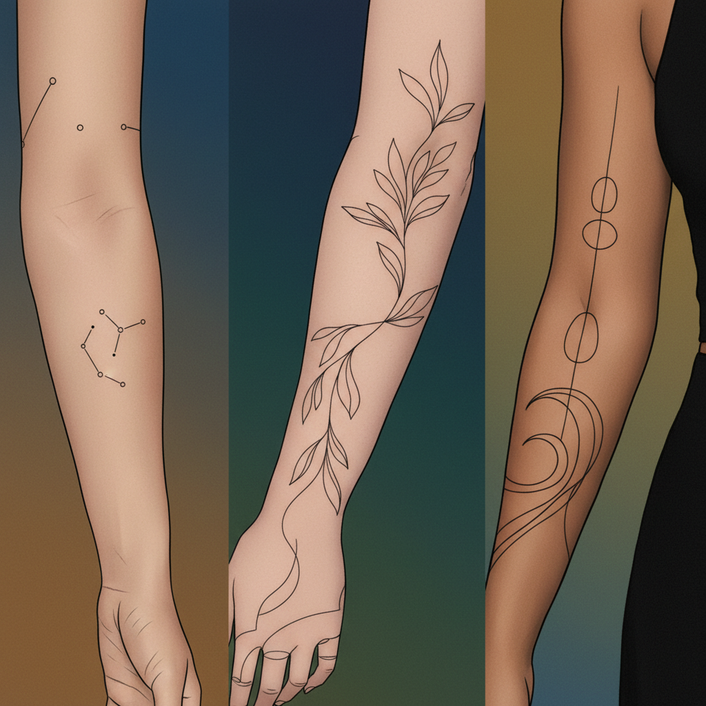 Tatuajes de línea fina: tendencia 2026