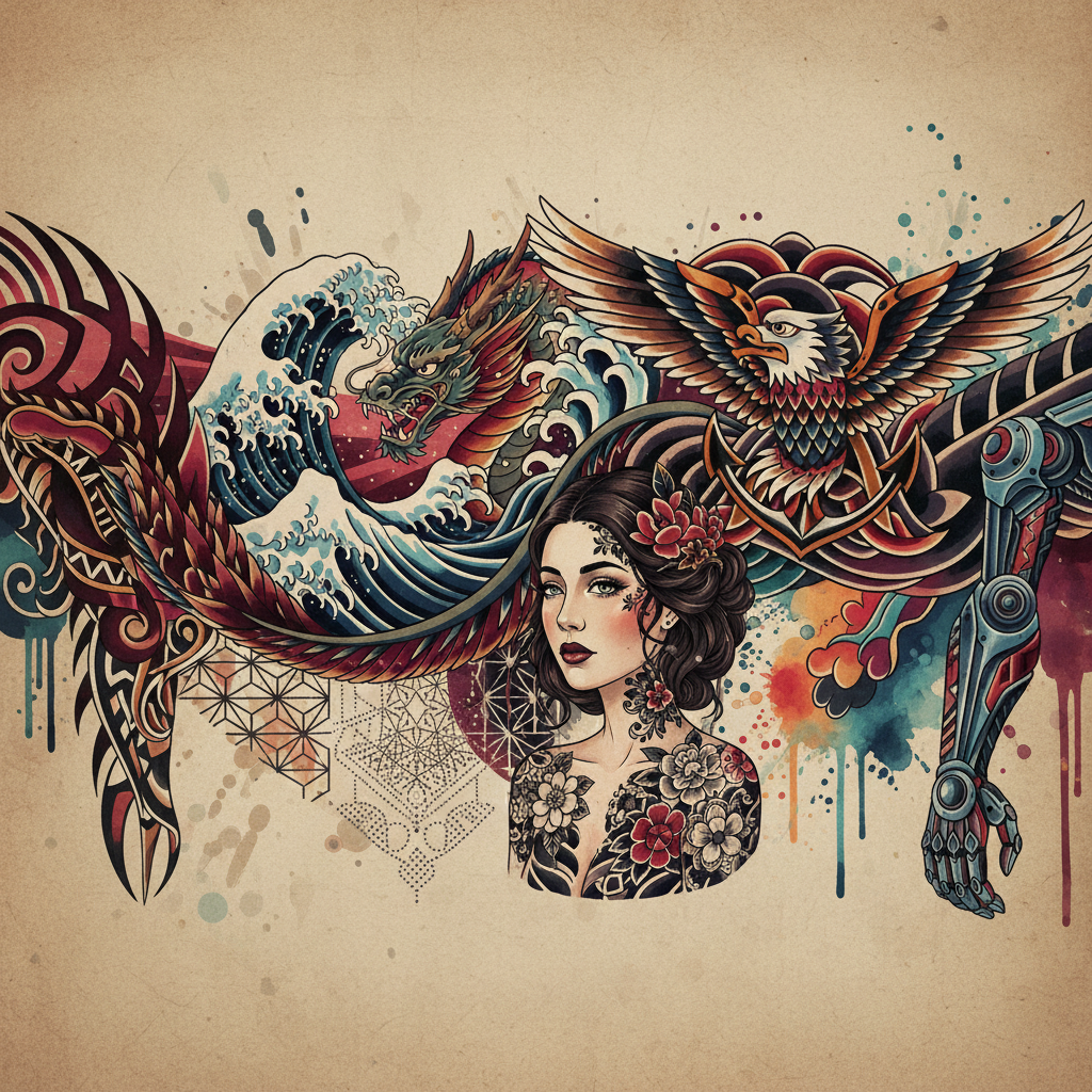 The Enduring Art: A Journey Through Tattoo Style Evolution