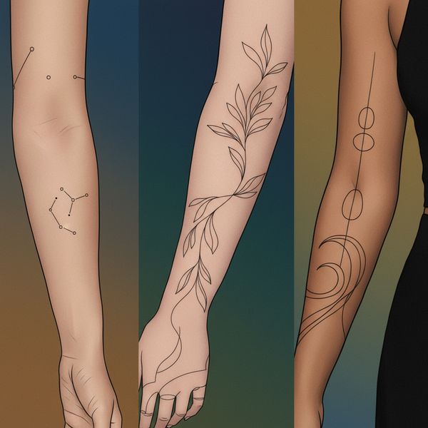 Tatuajes de línea fina: tendencia 2026